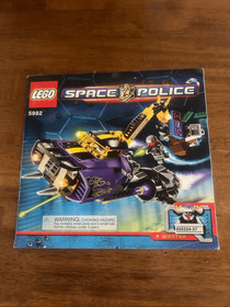 LEGO Smash 'n' Grab Space Police #5982 Instruction Manual Only (6062)