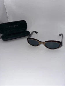 GUCCI Sunglasses Plastic Brown/gold With Case Women's GG2419 - Picture 1 of 14