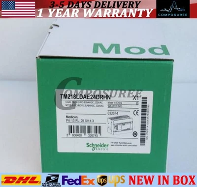 New In Box Schneider PLC body TM218LDAE24DRHN free shipping US Free TAX - Image 1 of 4