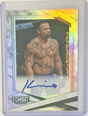 2025 Panini PFL Combat Anthology Auto Kimo Leopoldo - Image 1 of 2
