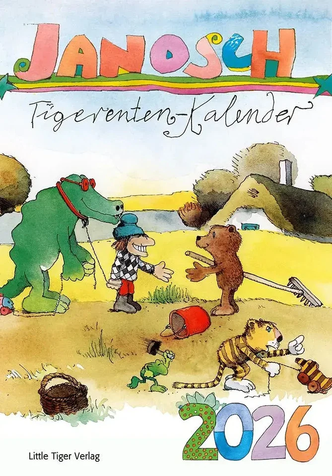 LITTLE TIGER Janosch Tigerentenkalender 2026 | Janosch | Kalender | 12 S. | Deutsch | 2026