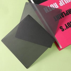 2 Pcs Dust Net Cooler Filter Dustproof Desk Cover Computer Mesh Fan - Afbeelding 1 van 12