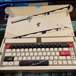 Yuki Aim Polar 65 Katana Edition Gaming Keyboard Wired Mechanical Compact Rare - Picture 1 of 4