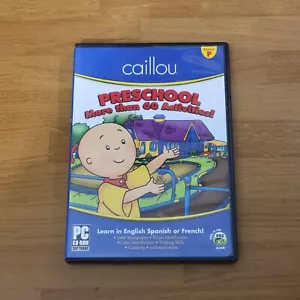 Caillou Preschool 60+ Activities PC CD-ROM 2011 Cosmi -- 📀 Animated - Picture 1 of 2