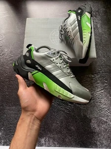 Adidas ZX22 Kawasaki Ninja/Boost/Talla US 10.5 Plateado/Verde/Negro/Blanco/GW2125 - Imagen 1 de 13