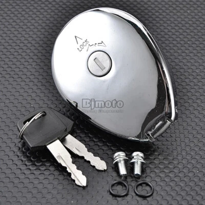 Fuel Gas Tank  Cover For Kawasaki Eliminator 125/250 Vulcan 400/500 Zephyr 1100 - Imagem 1 de 4
