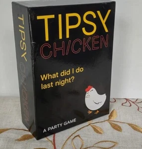 Tipsy Chicken Adult Drinking Card Game for Party Game night 18+ - Picture 1 of 4