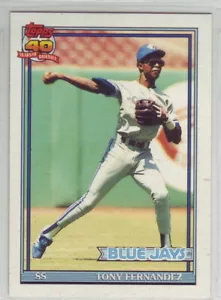1991 Topps béisbol Toronto Blue Jays conjunto de equipo con intercambiado - Imagen 1 de 1