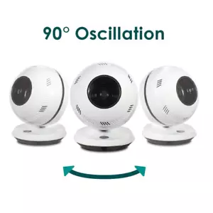 Bladeless Oscillating Fan 12-Speed Safety-First, Quiet Energy Efficient 90 Deg. - Picture 1 of 9