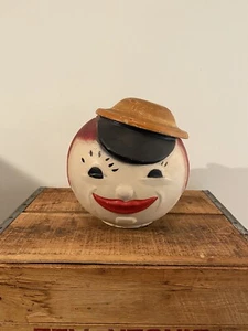 Vintage Robinson Ransbottom Cookie Jar US Dough Boy Lid Salvation Army Oscar - Picture 1 of 10