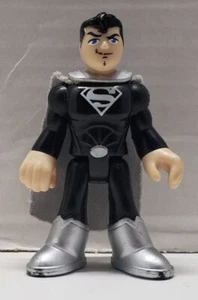 Imaginext schwarz-silber Krypton Anzug Super Actionfigur (DC Super Friends) - Bild 1 von 2