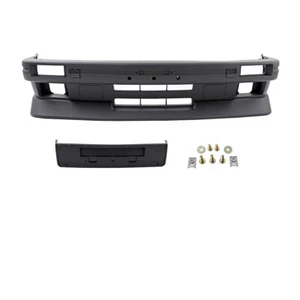 Exklusiv Evo Stoßstange vorne komplett schwarz +Spoiler für BMW 3er E30 nicht M3 - Bild 1 von 8