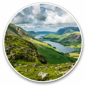 2 x Vinyl Stickers 20cm - Buttermere Lake District England Cool Gift #15685 - Afbeelding 1 van 9