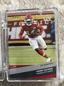 2020 Panini Instant AFC Champs Kansas City Chiefs SP #'d /425 Sammy Watkins - Picture 1 of 1