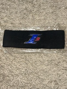 New Allen Iverson "I3" Reebok Answer Authentic Headband Black Vintage Blue Red - Picture 1 of 3