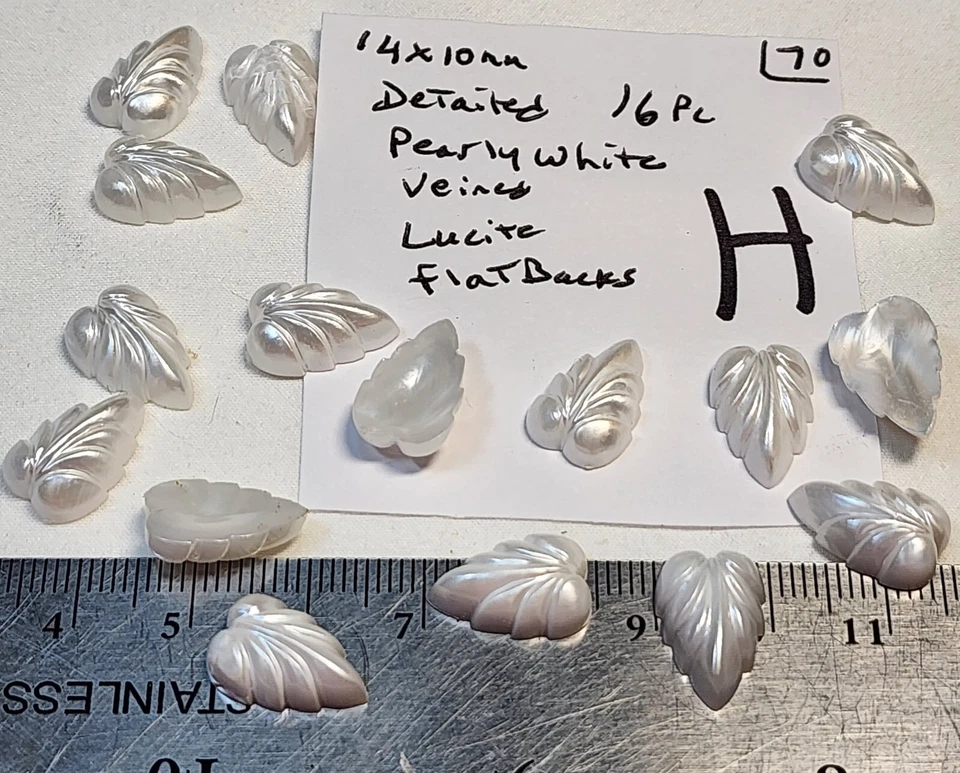 Lote 128 manualidades reparación joyería parte posterior plana celuloide plástico termoestable hojas de colección Foto 1 de 1