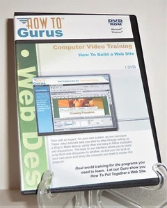 How To Gurus Video Training DVD ROM How To Build a Web Site - Picture 1 of 3