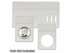BCW - Half Dollar Foam Inserts for Display Slabs, No Slabs, White - 10 pk - Picture 1 of 3