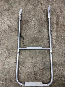 Boat Stainless Steel Marine 2 Steps Folding Ladder - Picture 1 of 12