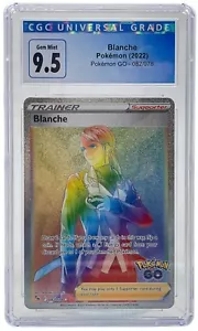2022 Pokemon Go weiß #082/78 CGC 9,5 EDELSTEIN NEUWERTIG - Bild 1 von 4