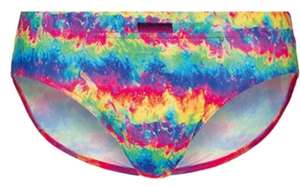 Bruno Banani Men's Colour Splash 39s Sports Brief, Multicolour Print. S - Picture 1 of 5