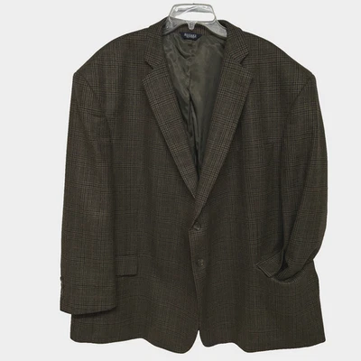 Chaqueta Traje BOTANY 500 Talla 54R Marrón Multicolor Tweed 100% Lana de Cordero Foto 1 de 4