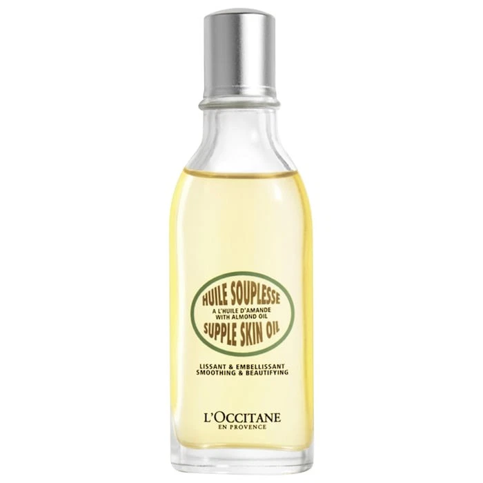 Aceite corporal flexible para piel de almendras suavizante y reafirmante L'Occitane, 1,7 oz/50 ml Foto 1 de 4