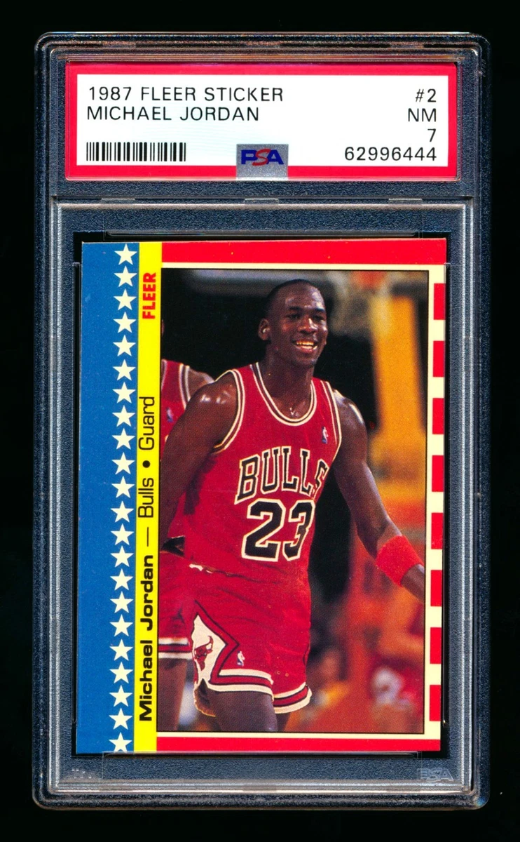 1987 Fleer Sticker Michael Jordan for sale | eBay