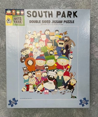 SOUTH PARK: DOUBLE SIDED 1000 PIECE JIGSAW PUZZLE  (COMPLETE) - Image 1 of 2