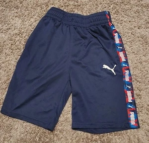 PUMA Athletic Shorts Boys Size Small 8 VGUC - Picture 1 of 1