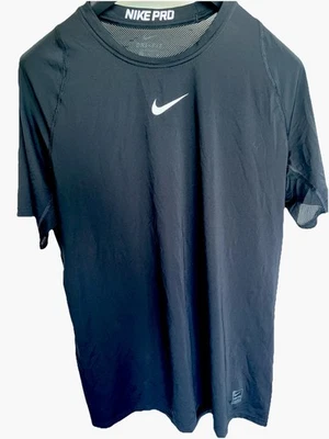 Nike Pro Compresión Suave Para Hombres XL Manga Corta Camisa de Entrenamiento Gimnasio Capa Base Correr Foto 1 de 4