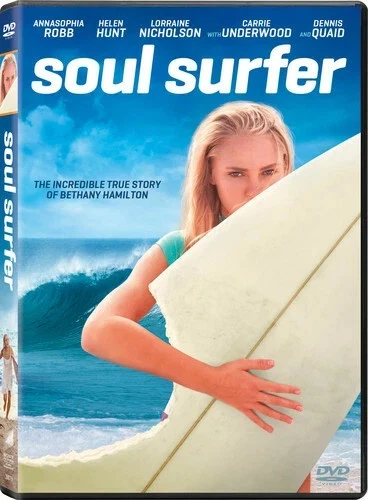 Soul Surfer (DVD, 2011, Widescreen) Annasophia Robb/Dennis Quaid/Helen Hunt! - Image 1 of 1