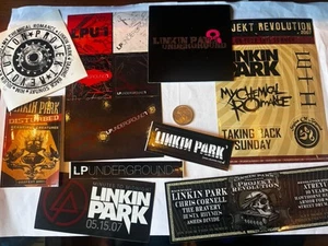 Linkin Park Sticker Promo Hybrid Theory ( Lot of 9 )--free flag sticker - Picture 1 of 4