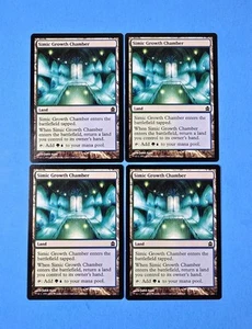4x Simic Growth Chamber Commander 2011 Mtg Magic Gathering Dual Land Mana 288 - Picture 1 of 2