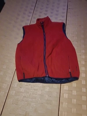 Chaleco Nautica Para Hombre XL Azul Marino Polar Preppy Bolsillos Forrado Y2K De Colección EE. UU. Foto 1 de 4