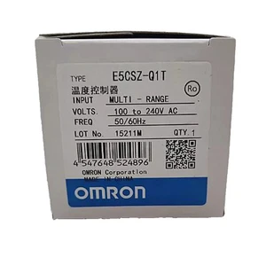 New In Box Omron E5CSZ-Q1T Temperature Controller E5CSZ-Q1T E5CSZQ1T - Picture 1 of 3
