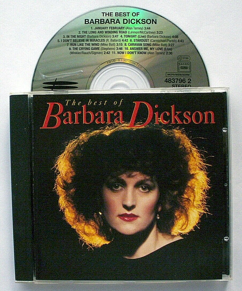 BARBARA DICKSON - THE BEST OF BARBARA DICKSON (CD 1996) - Image 1 of 1