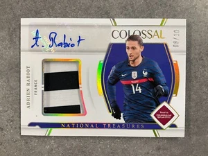 2022 National Treasures FIFA Adrien Rabiot Colossal Patch Auto /10 France - Picture 1 of 2