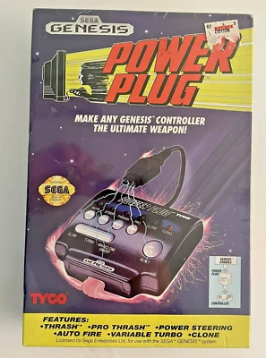 1993 Sega Genesis Tyco Power Plug BRAND NEW SEALED Free Shipping - Image 1 of 4