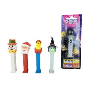 PEZ Dispensers Bundle Lot including Halloween, Christmas and Easter Vintage - Foto 1 di 7