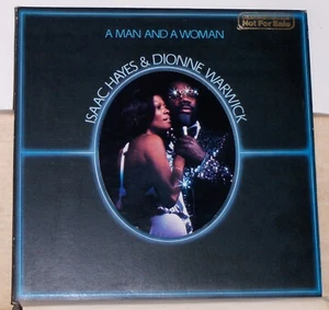 Isaac Hayes & Dionne Warwick – A Man And A Woman - Promo Vinyl LP Record Album - Picture 1 of 2