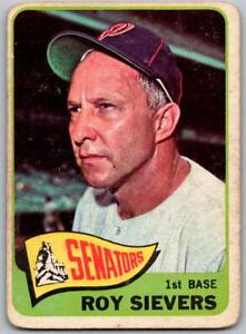 1965 Topps #574 Roy Sievers