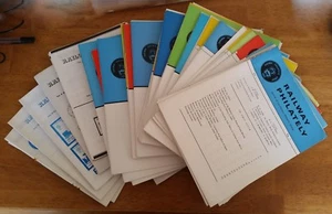 Railway Philately Magazine complete run Vol 1 through to Vol 10 + indexes - Picture 1 of 8