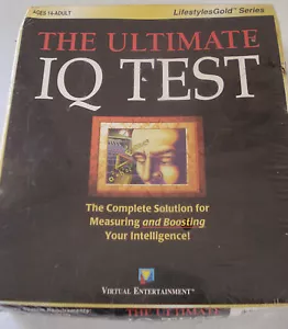 The Ultimate IQ Test PC CD-ROM Measurement & Boosting Raising Your IQ Score New - Picture 1 of 1
