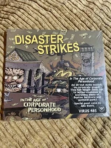 In The Age Of Corporate Personhood by Disaster Strikes (CD, 2016) - Picture 1 of 2