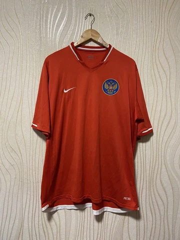 RUSSIA 2006 2008 HOME FOOTBALL SHIRT SOCCER JERSEY NIKE sz 2XL MEN RED Cover