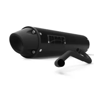 HMF Racing Black Performance Full System Exhaust For Yamaha Raptor 700 2015-2021 - Picture 1 of 3