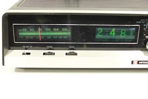 HITACHI KC-774H, AM/FM radio/drum alarm clock-repair. (ref J 562) - Picture 1 of 10