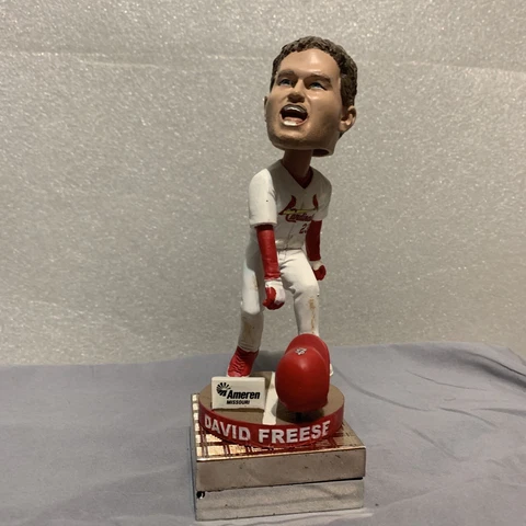 St Cardinals David Freese 2011 World Series MVP Bobblehead SGA NIB Cover