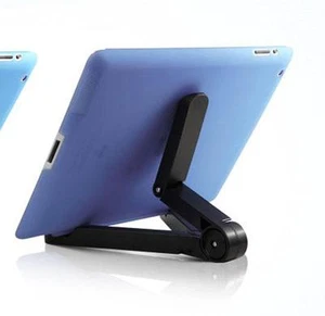 Universal Foldable Table Holder Stand for iPad 1/2/3/4/ cell phone Black - Picture 1 of 5